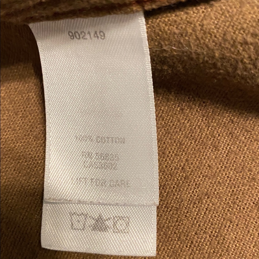 Cabela's Burgundy and Tan Patterned Shirt , thicker fabric - Picture 5 of 7